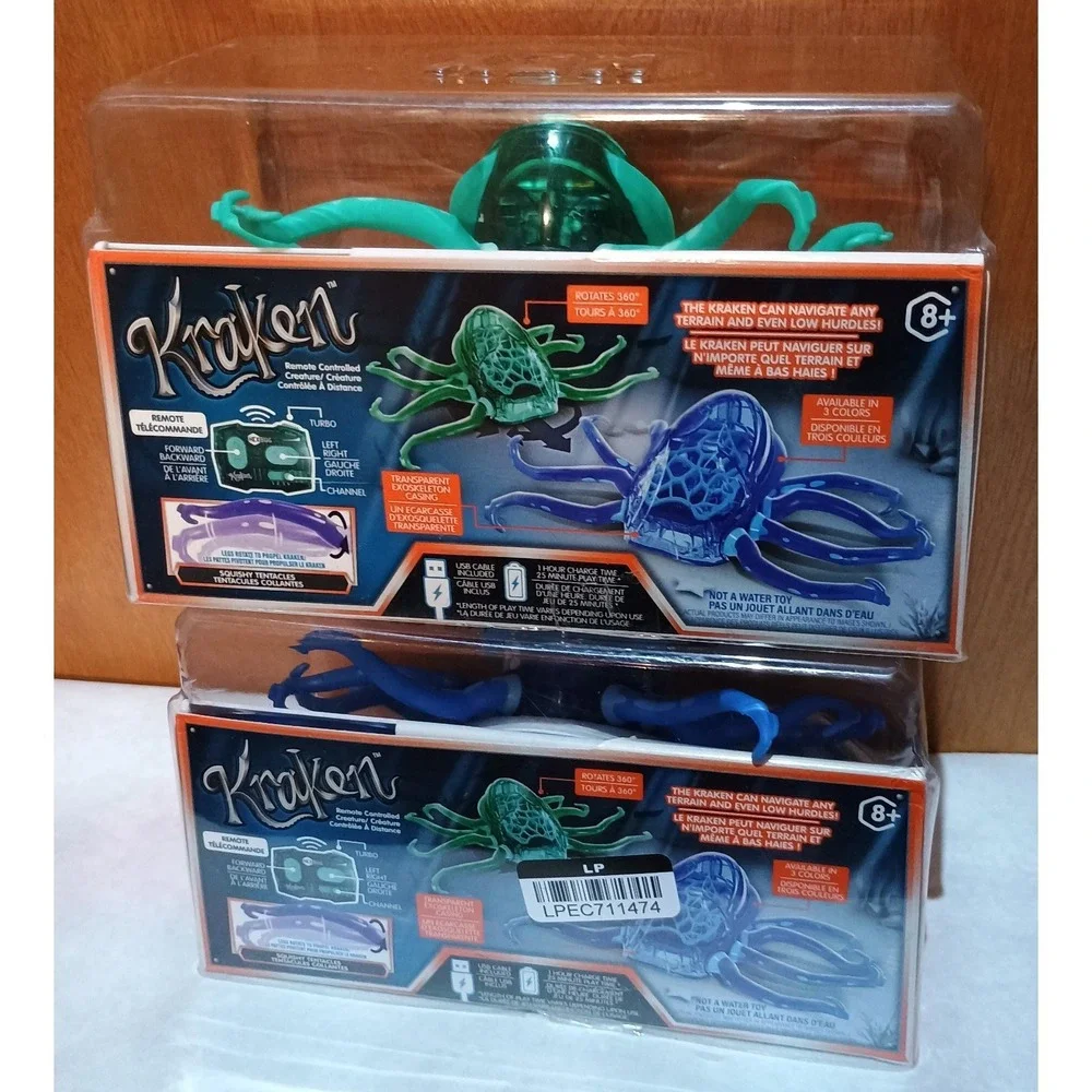 -Pair- *HEXBUG Kraken remote-controlled robotic creatures
